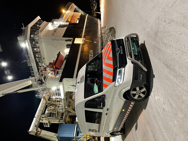 #Ekspressbil fra #RasktLevert henter i Tromsø og skal rett til Oslo - #rasktlevert #ekspressbil #nårdethaster kjører vi direkte, men vi forholder oss til fartsgrenser/regler og trafikksituasjon.